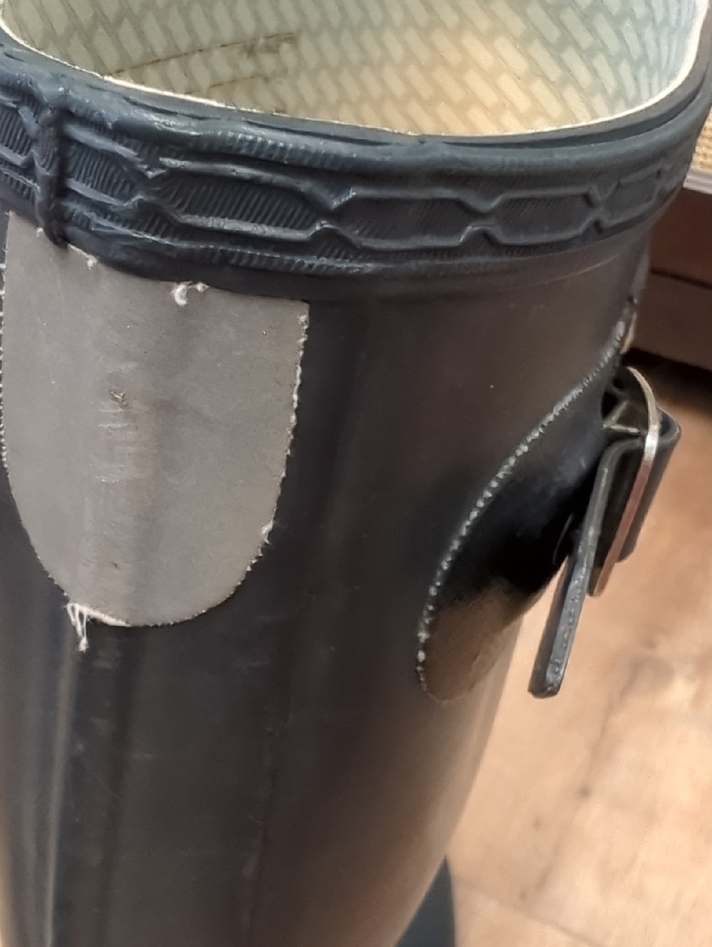 Hunter Tall Rain Boots - Navy, UK5, US 6M/7F - Picture 8 of 8